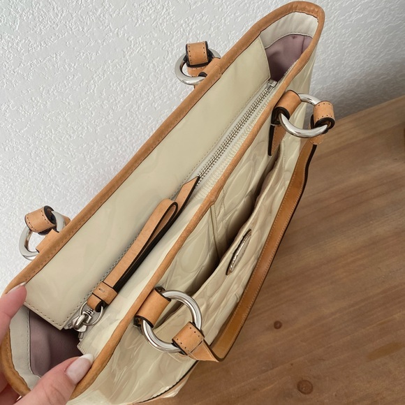 COACH cream bag - Picture 5 of 8